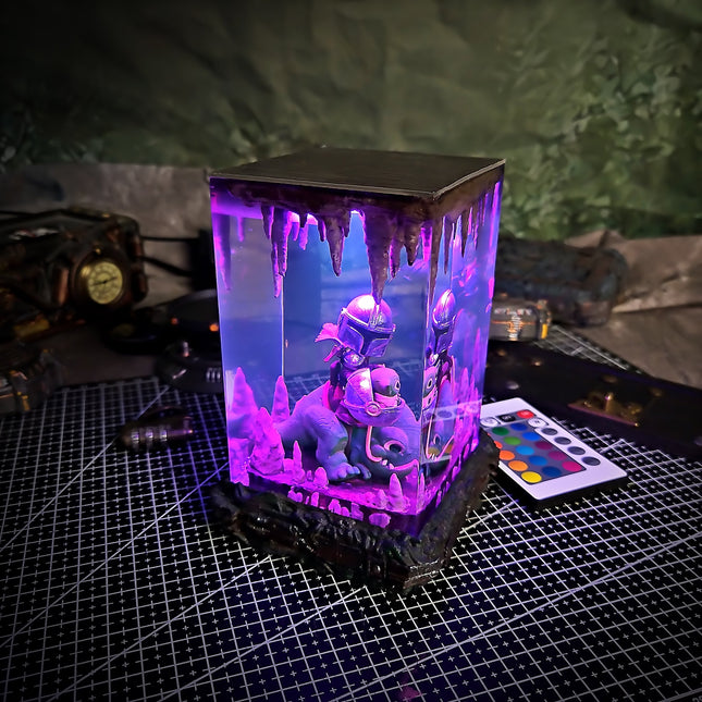 Star Wars - Mandalorian Lamp D2Epoxy