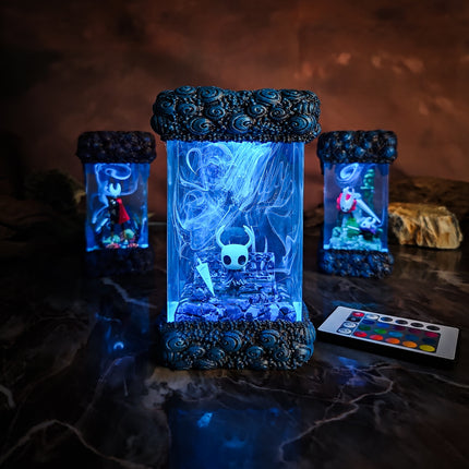 Hollow Knight Epoxy Resin Lamp