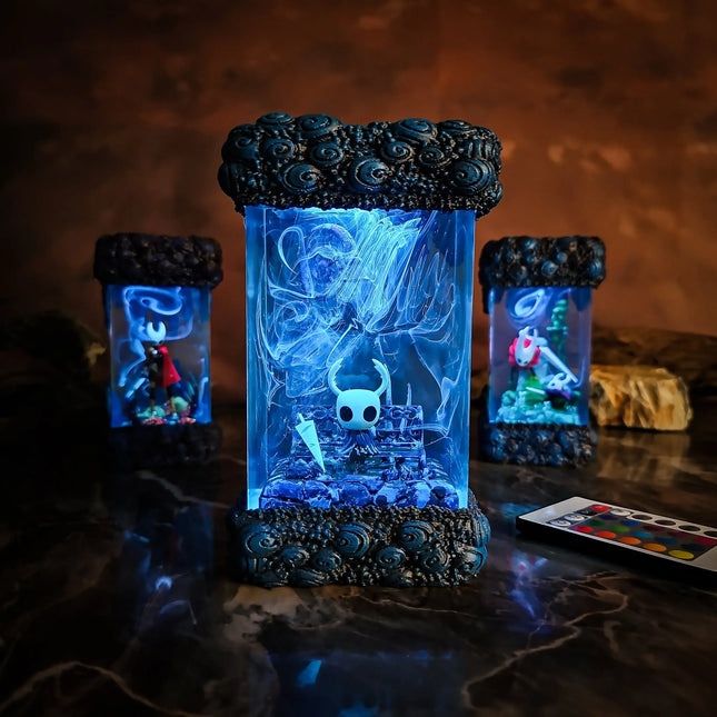 Hollow Knight Epoxy Resin Lamp LEEART