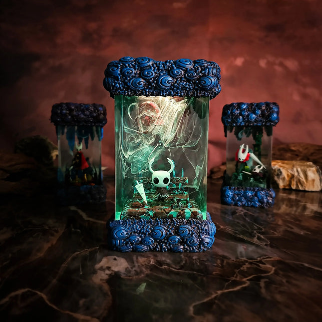 Hollow Knight Epoxy Resin Lamp LEEART