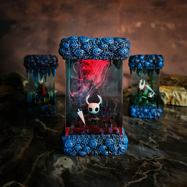 Hollow Knight Epoxy Resin Lamp LEEART