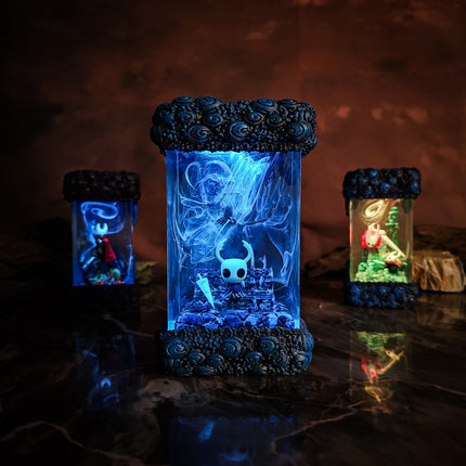 Hollow Knight Epoxy Resin Lamp