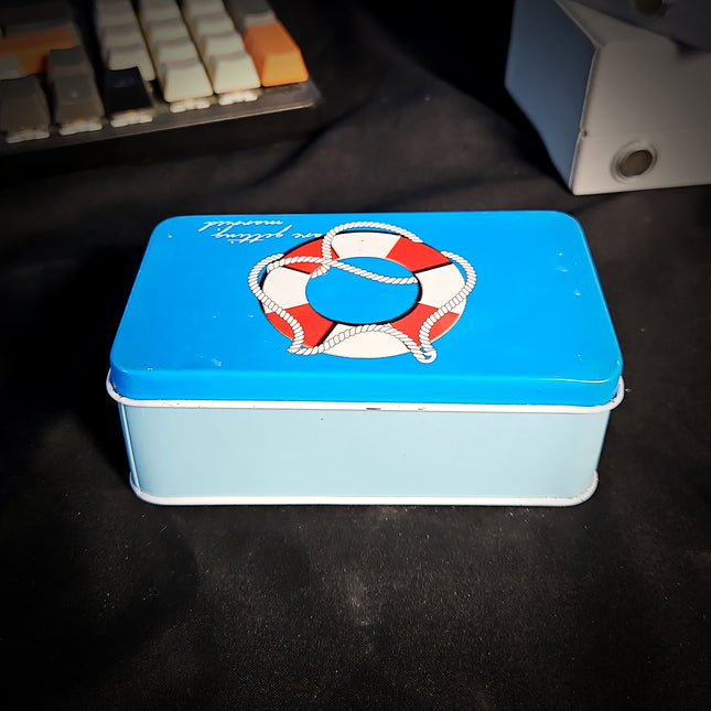 Whale & Manta Ray Tin Light Box