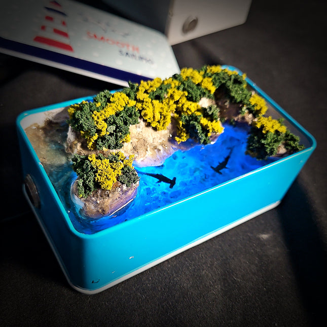 Shark Tin Box Lamp TIN BOX