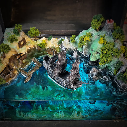 Pirate Post Light Box - Adventure with Pirates