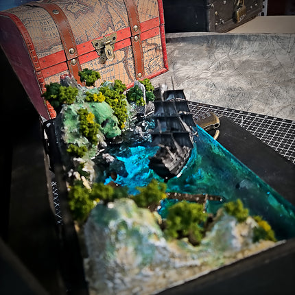 Pirate Post Light Box - Adventure with Pirates