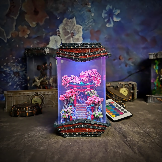 Torii Gate Resin Lamp