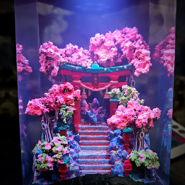Torii Gate Resin Lamp