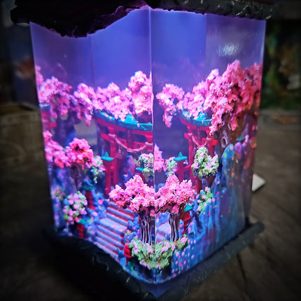 Torii Gate Resin Lamp