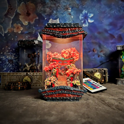 Torii Gate Resin Lamp