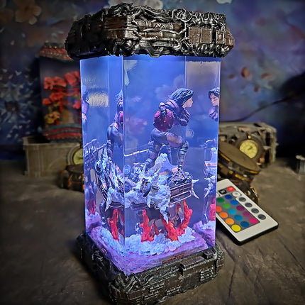 ALITA Resin Lamp