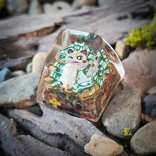 Meowth Keycaps POLEMON 1U