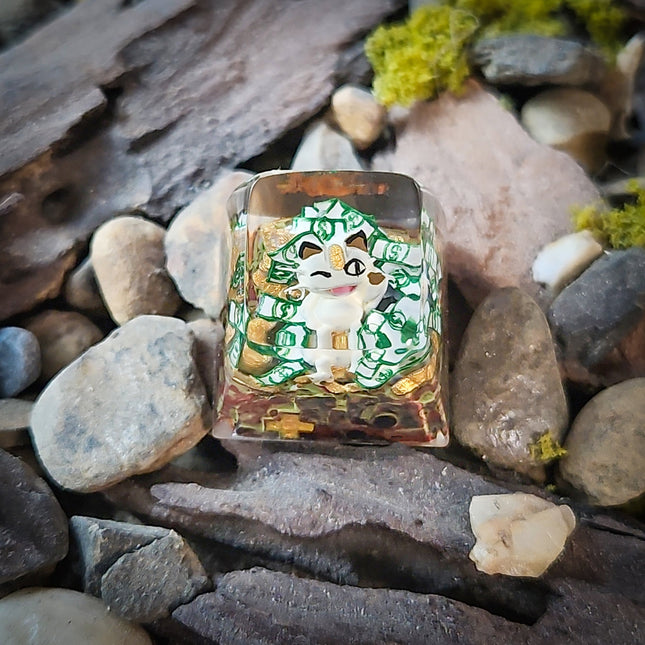 Meowth Keycaps POLEMON 1U