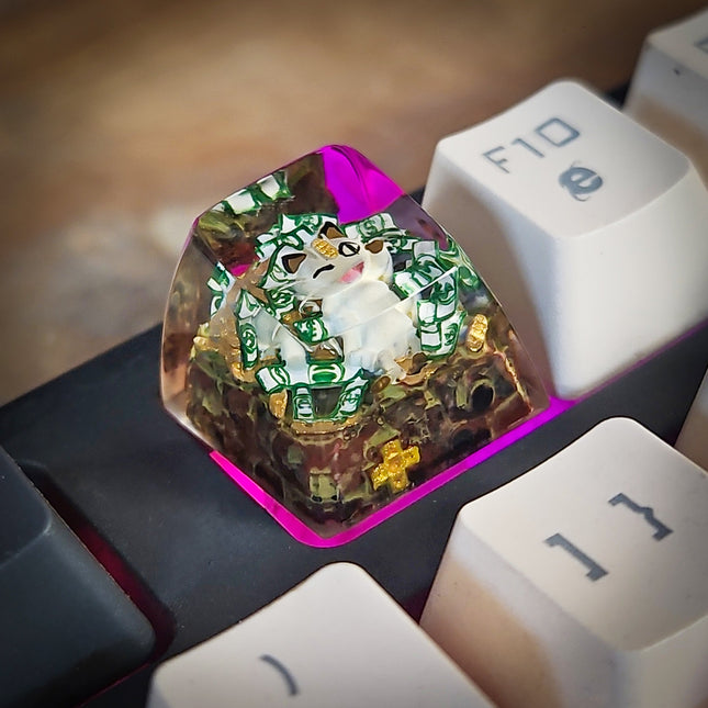 Meowth Keycaps POLEMON 1U