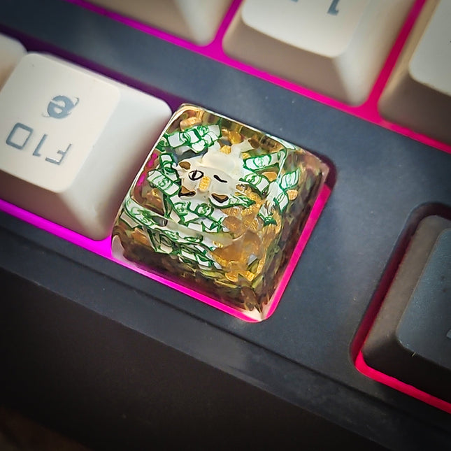 Meowth Keycaps POLEMON 1U