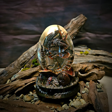 Alien Egg Resin Lamp