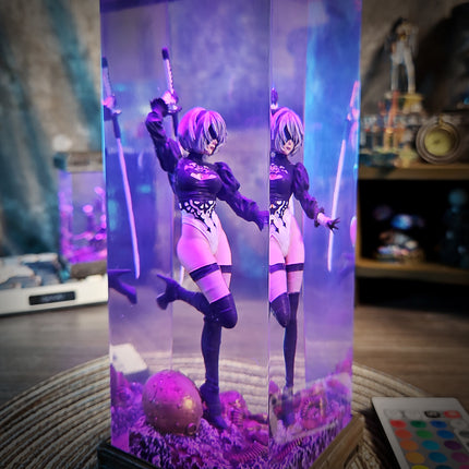 2B V1 Resin Lamp