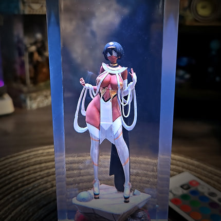 2P Resin Lamp