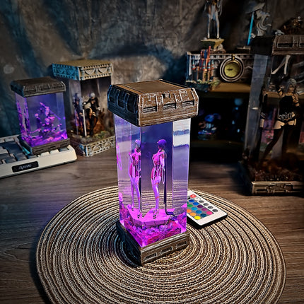 2P Resin Lamp