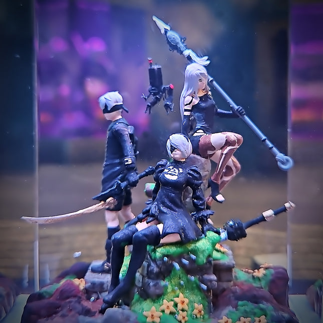 NIER Diorama Resin Lamp