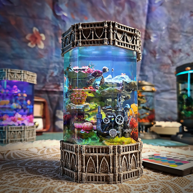 Coral & Nemo – Octagon Resin Lamp LEE'S AREA
