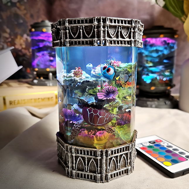 Nemo - Octagon Resin Lamp