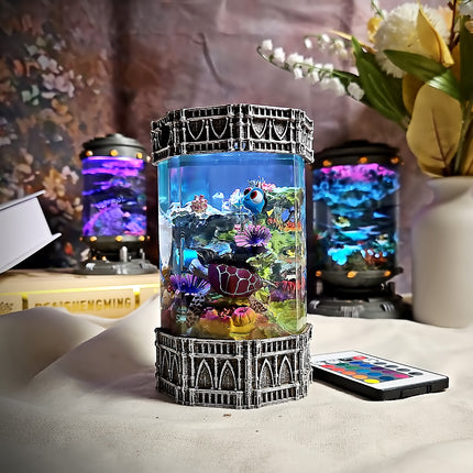 Nemo - Octagon Resin Lamp