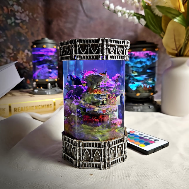Nemo - Octagon Resin Lamp