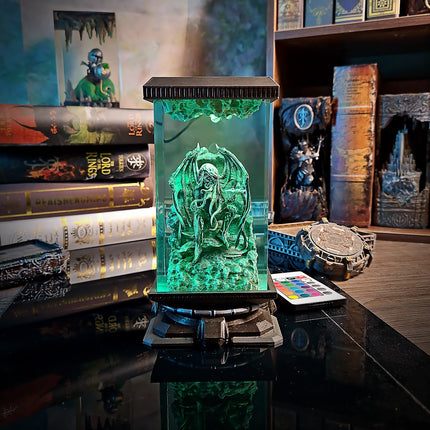Cthulhu Resin Lamp