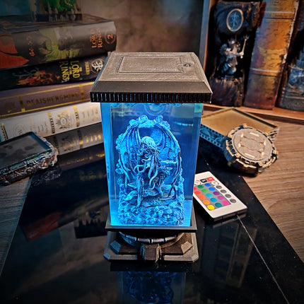 Cthulhu Resin Lamp