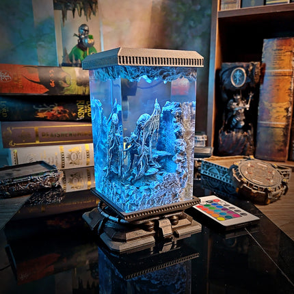 Cthulhu Resin Lamp