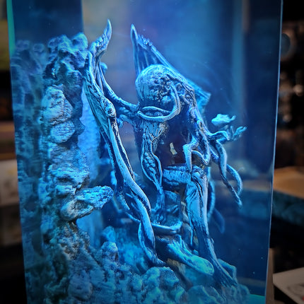 Cthulhu Resin Lamp