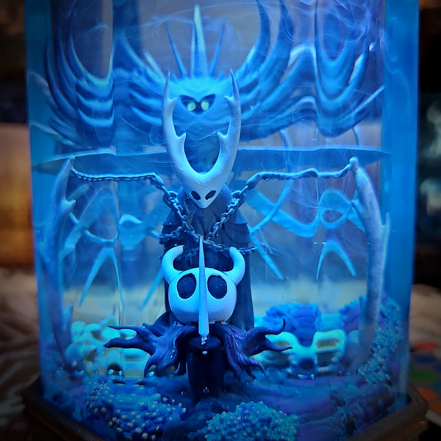 Hollow Knight V1  -  Octagonal Resin Lamp