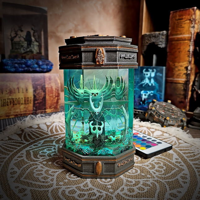fantasy resin light collectible lamp