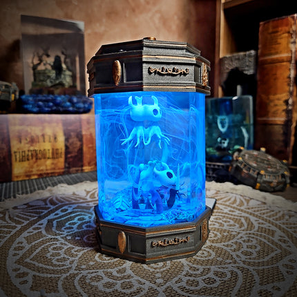 Hollow Knight V2  -  Octagonal Resin Lamp