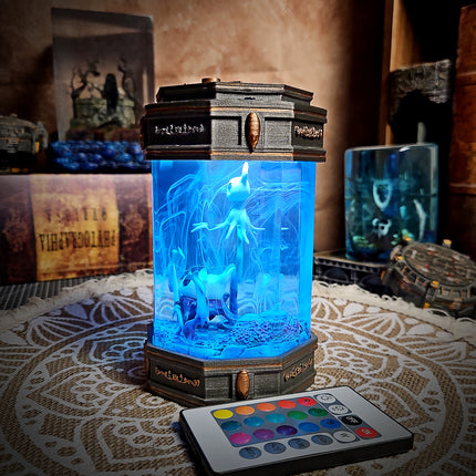 Hollow Knight V2  -  Octagonal Resin Lamp