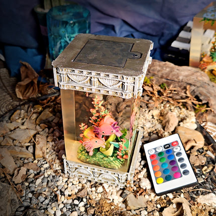 Axolotl Resin Lamp V1