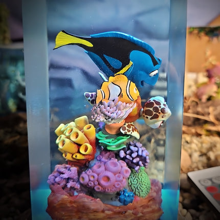 Finding Nemo Resin Lamp