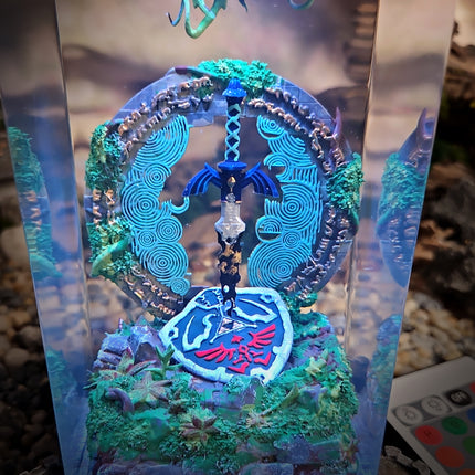 Zelda Resin Lamp