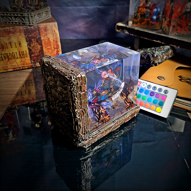 VI DIORAMA(Vi vs Jinx) – League of Legends Resin Lamp - LEE'S AREA