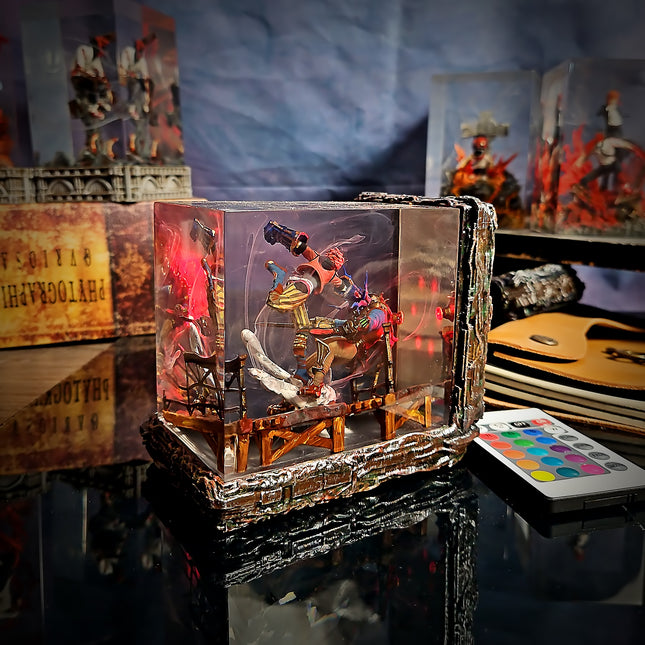 VI DIORAMA(Vi vs Jinx) – League of Legends Resin Lamp - LEE'S AREA
