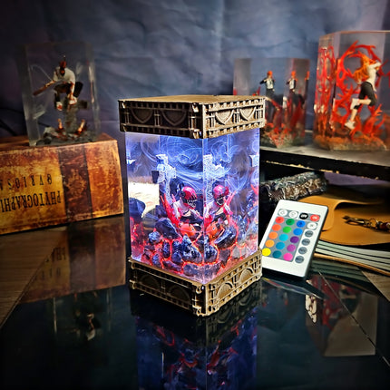 Chainsaw Man Chibi V2 Resin Lamp