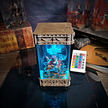 Chainsaw Man Chibi V2 Resin Lamp