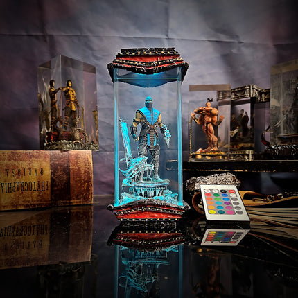 Black Dragon Resin Lamp – SCOPIONS & SUBZERO