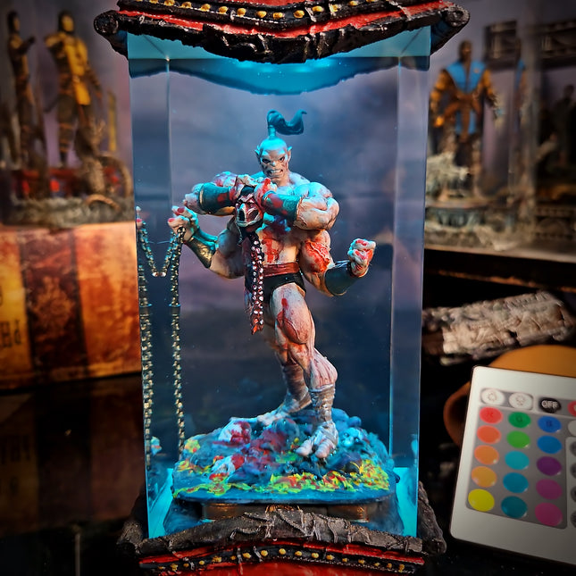 Black Dragon Resin Lamp – Gozo