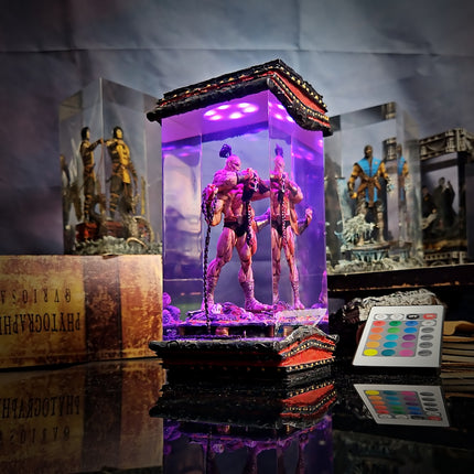 Black Dragon Resin Lamp – Gozo