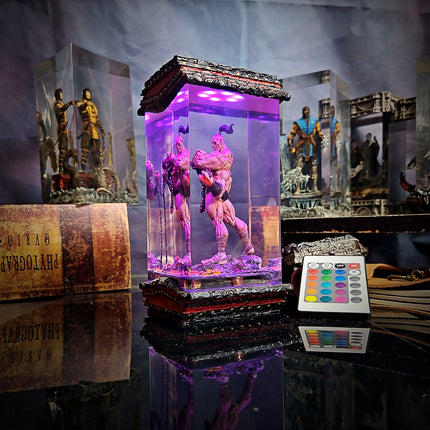 Black Dragon Resin Lamp – Gozo