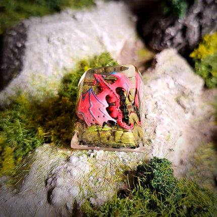 Dragon V1 Keycap – Red