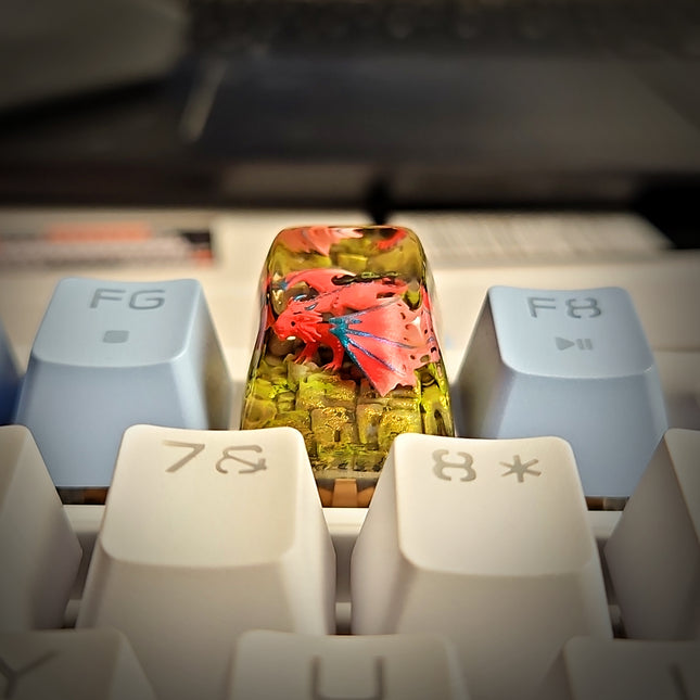 Dragon V1 Keycap – White - LEE'S AREA