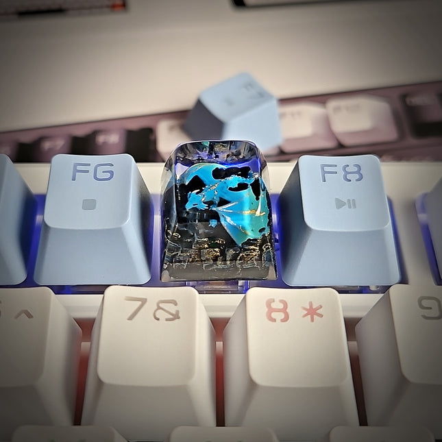 Dragon V1 Keycap – White - LEE'S AREA